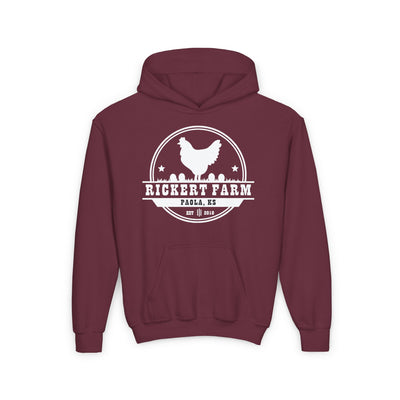 POULTRY FARM CUSTOM YOUTH HOODIE P13