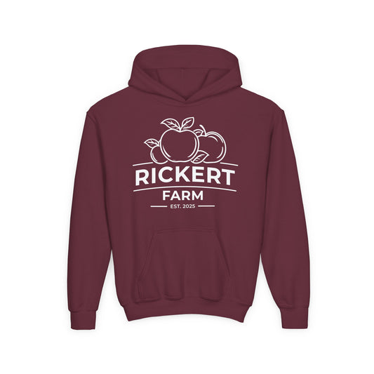 APPLE FARM CUSTOM YOUTH HOODIE K10