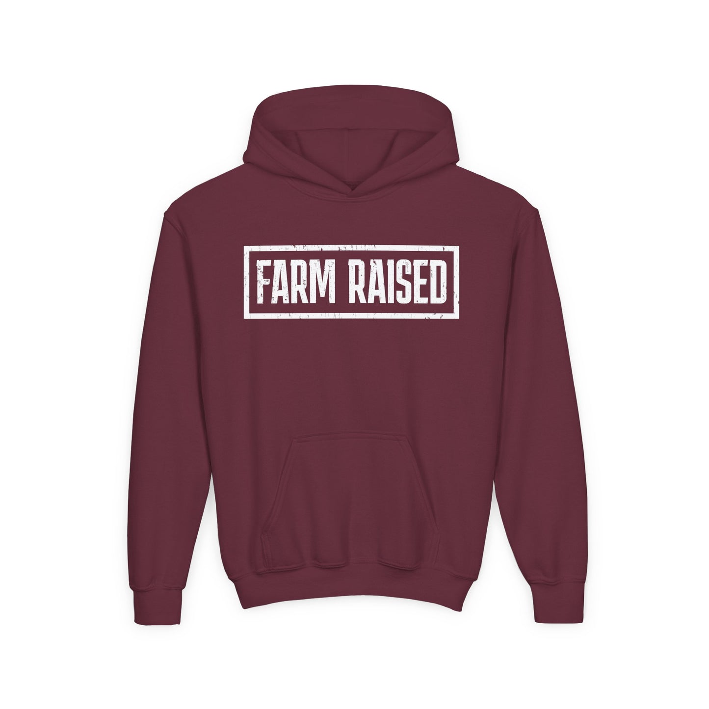 FARM RAISED BLOCK YOUTH HOODIE