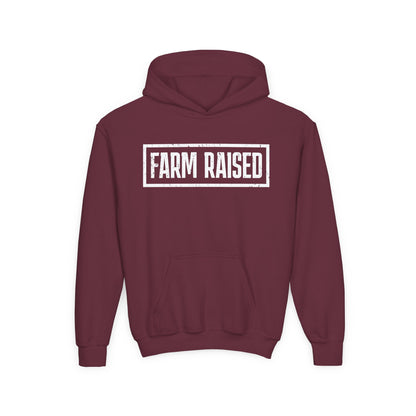 FARM RAISED BLOCK YOUTH HOODIE
