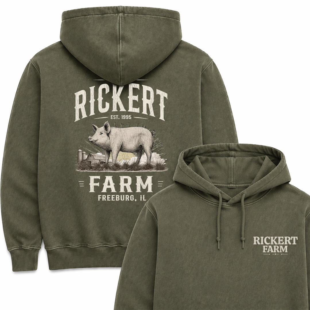 PIG FARM CUSTOM HOODIE BACK PRINT B9