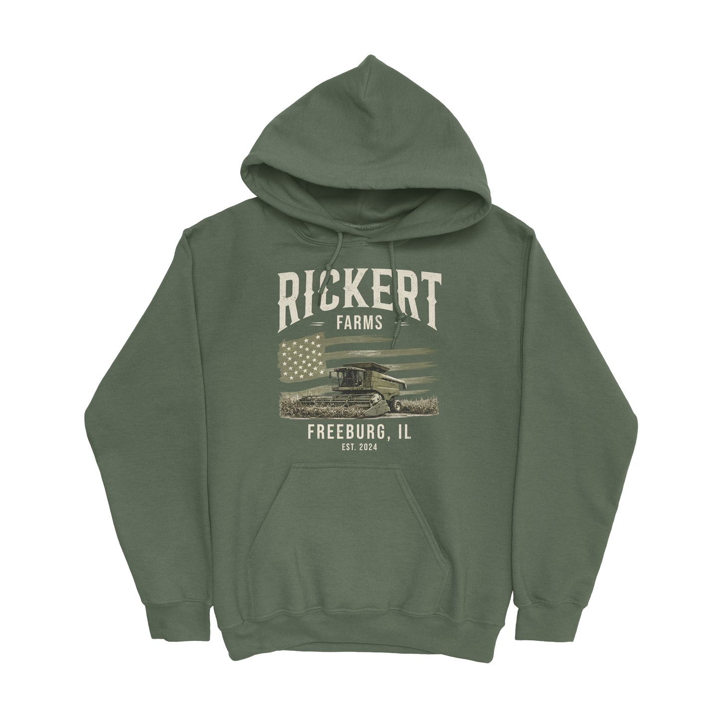 CUSTOM FARM TRACTOR HOODIE F8