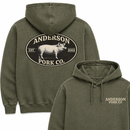 PIG FARM CUSTOM HOODIE BACK PRINT B7