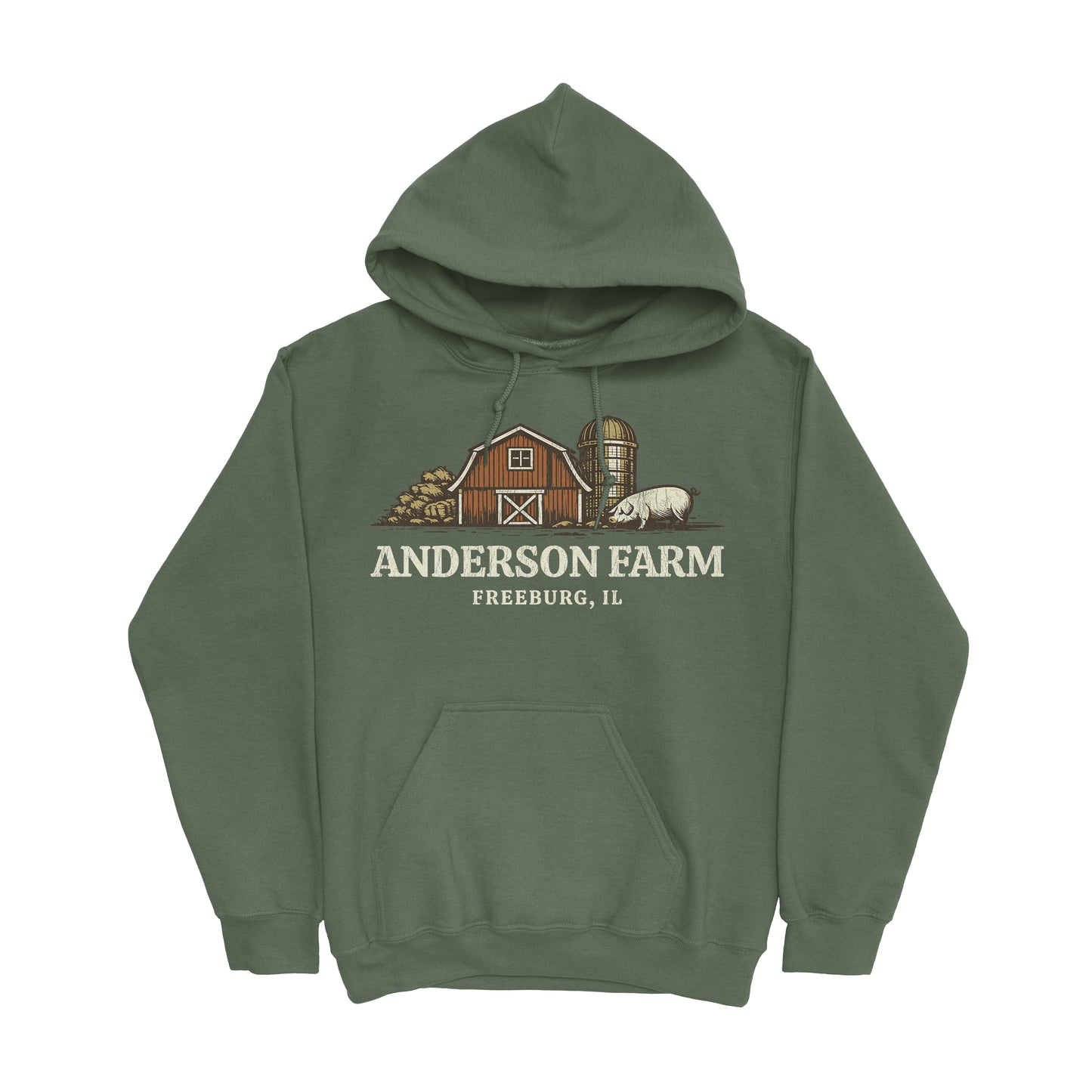 PIG FARM CUSTOM HOODIE B6