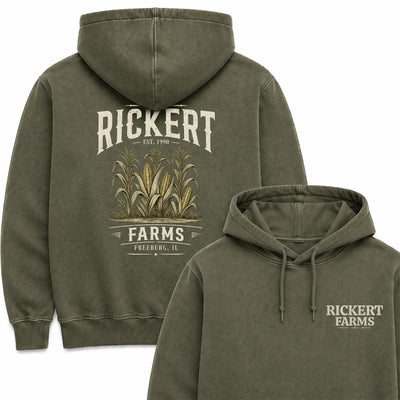 CORN FARM CUSTOM HOODIE BACK PRINT O14