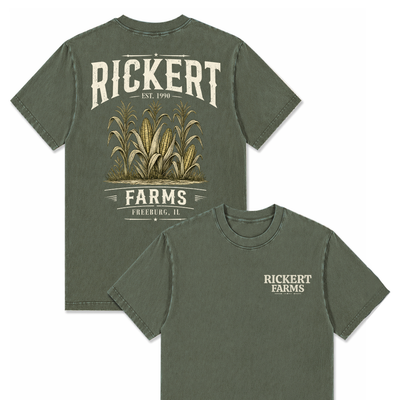 CORN FARM CUSTOM SHIRT BACK PRINT O14