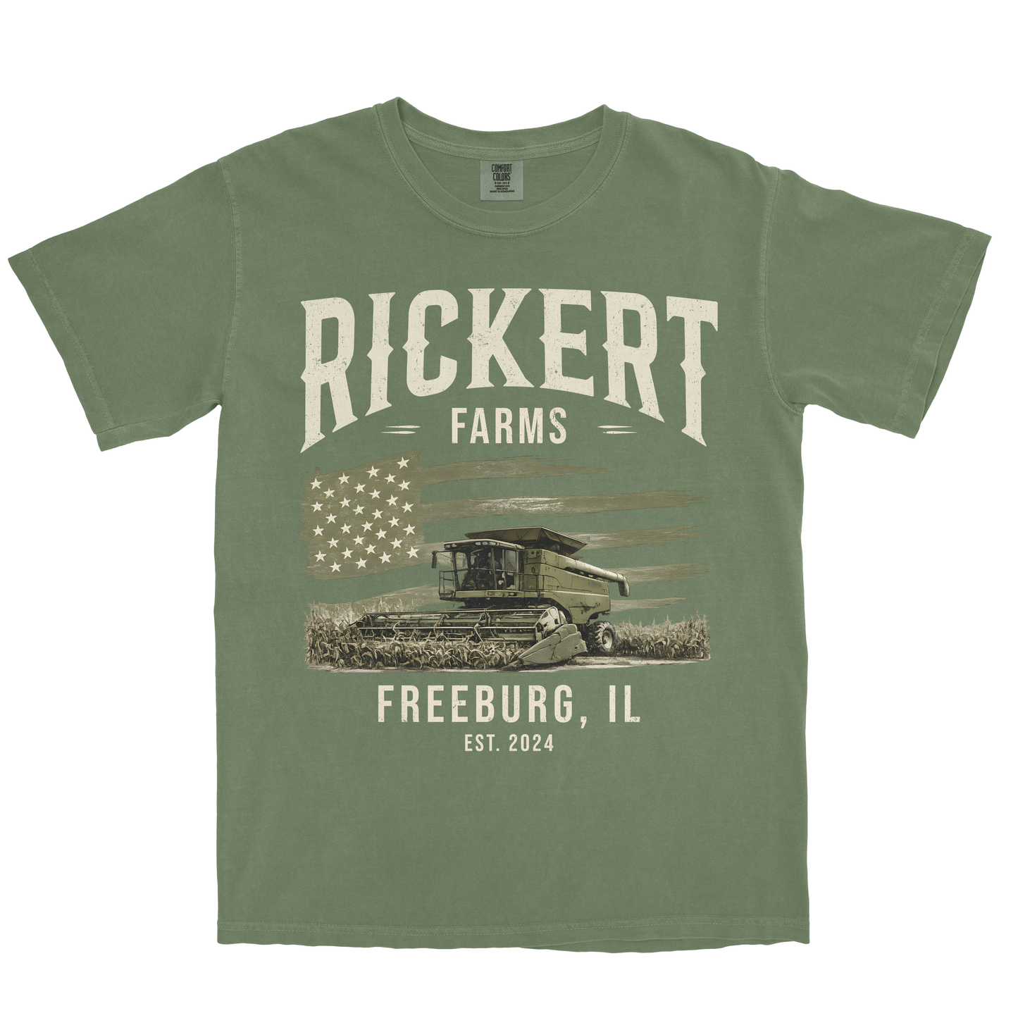 CUSTOM FARM TRACTOR SHIRT F8