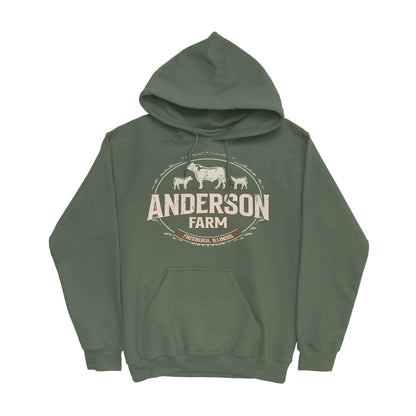 CATTLE FARM CUSTOM HOODIE C18