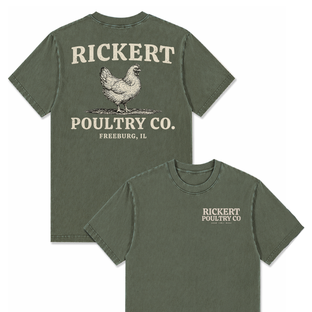 POULTRY FARM CUSTOM SHIRT BACK PRINT P18
