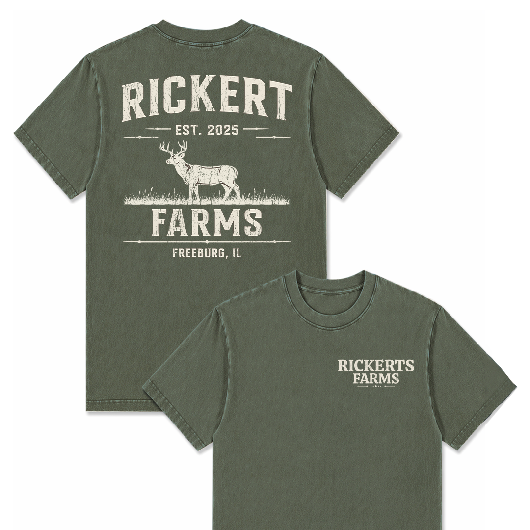 DEER FARM CUSTOM SHIRT BACK PRINT N19