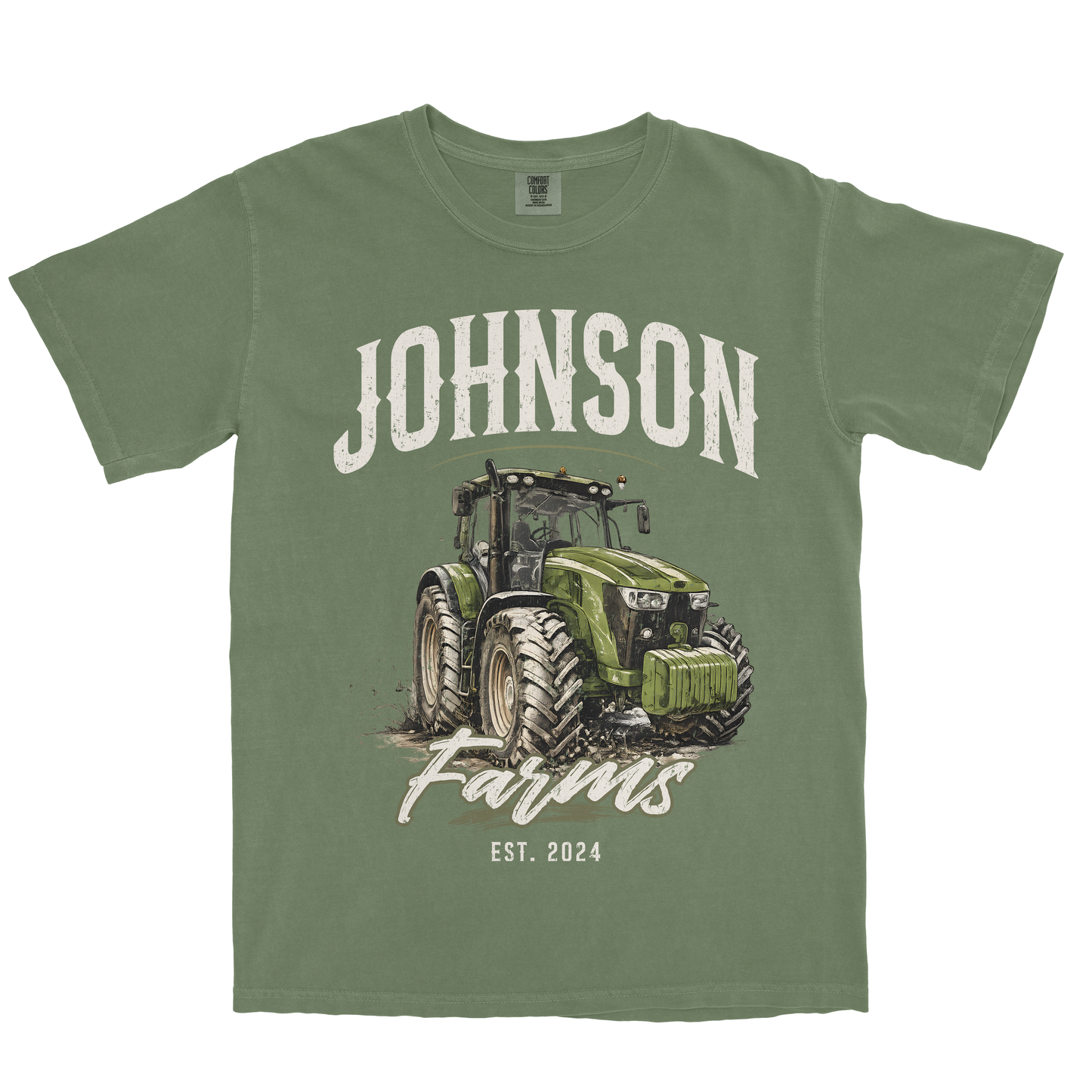 CUSTOM FARM TRACTOR SHIRT F6