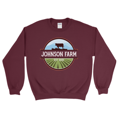 CATTLE FARM CUSTOM SWEATSHIRT C4