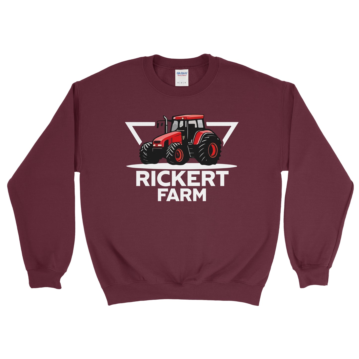 CUSTOM FARM TRACTOR SWEATSHIRT F3