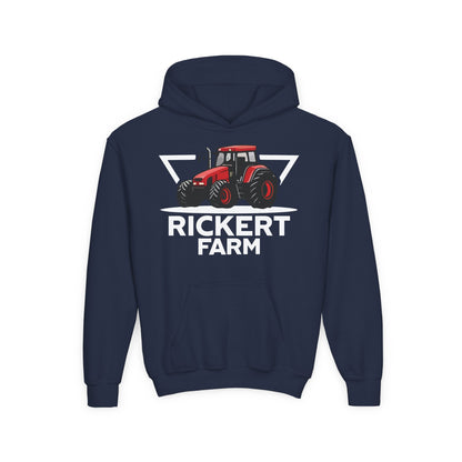 CUSTOM FARM TRACTOR YOUTH HOODIE F3