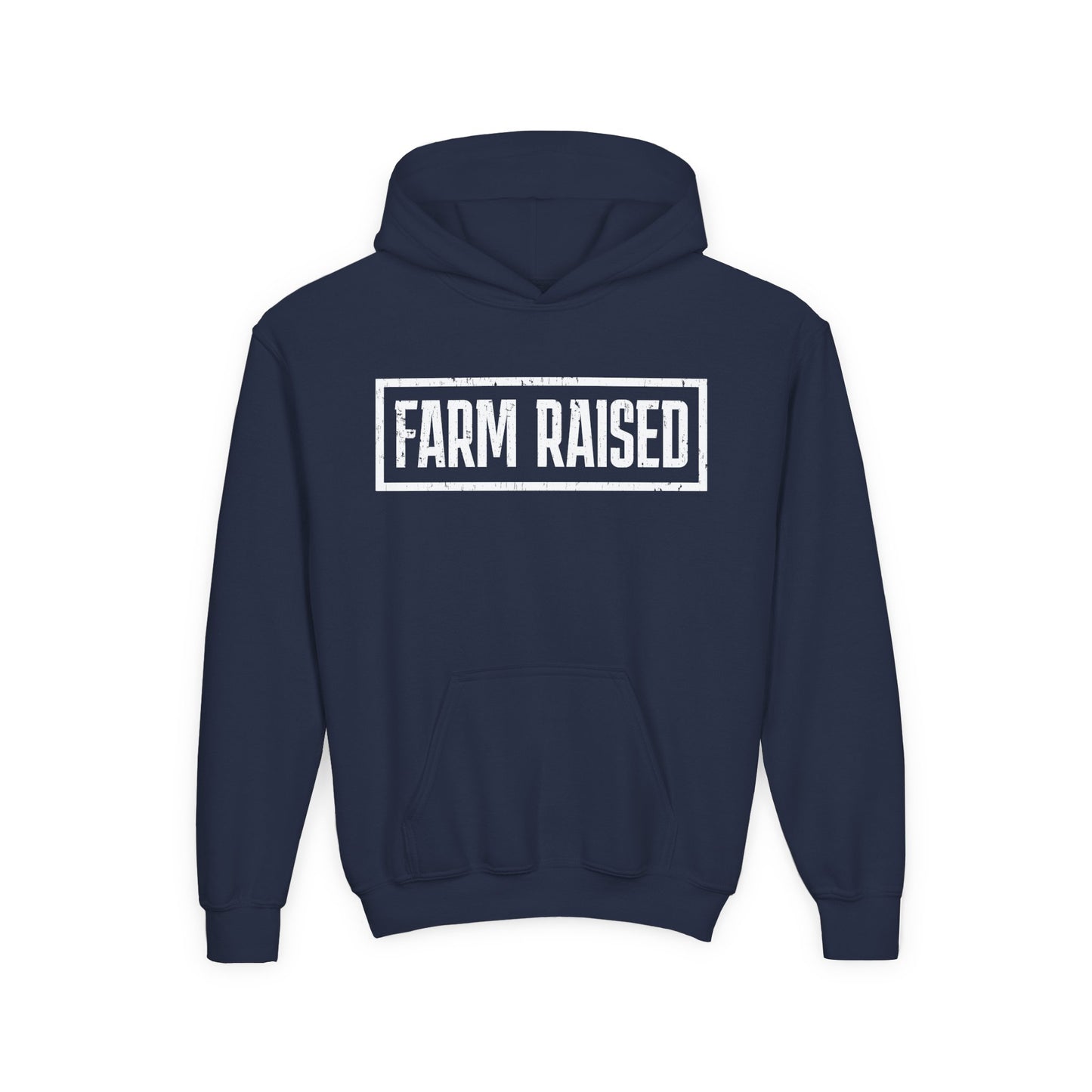 FARM RAISED BLOCK YOUTH HOODIE