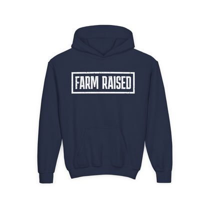 FARM RAISED BLOCK YOUTH HOODIE