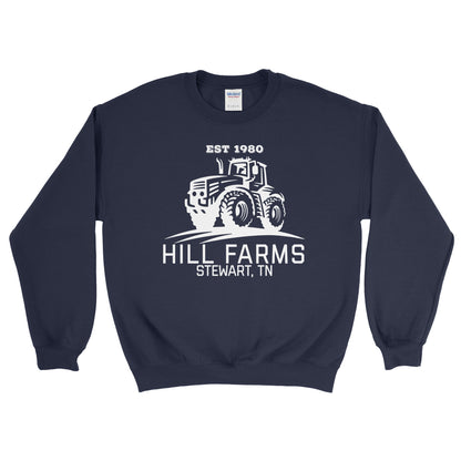 CUSTOM FARM TRACTOR SWEATSHIRT F1