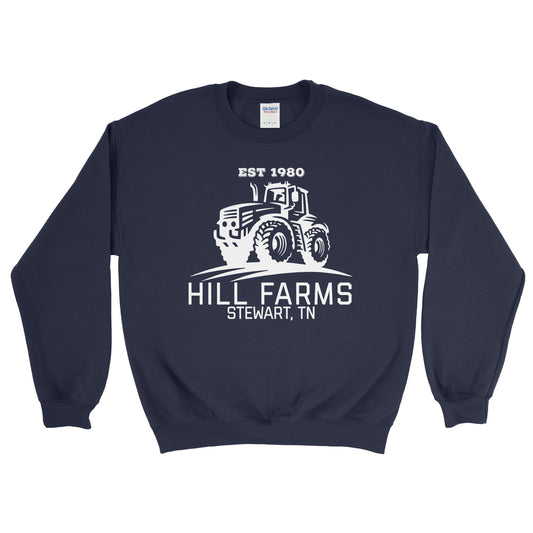 CUSTOM FARM TRACTOR SWEATSHIRT F1