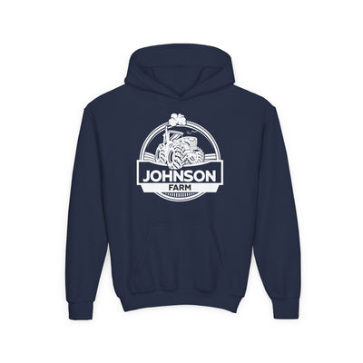 CUSTOM FARM TRACTOR YOUTH HOODIE F2