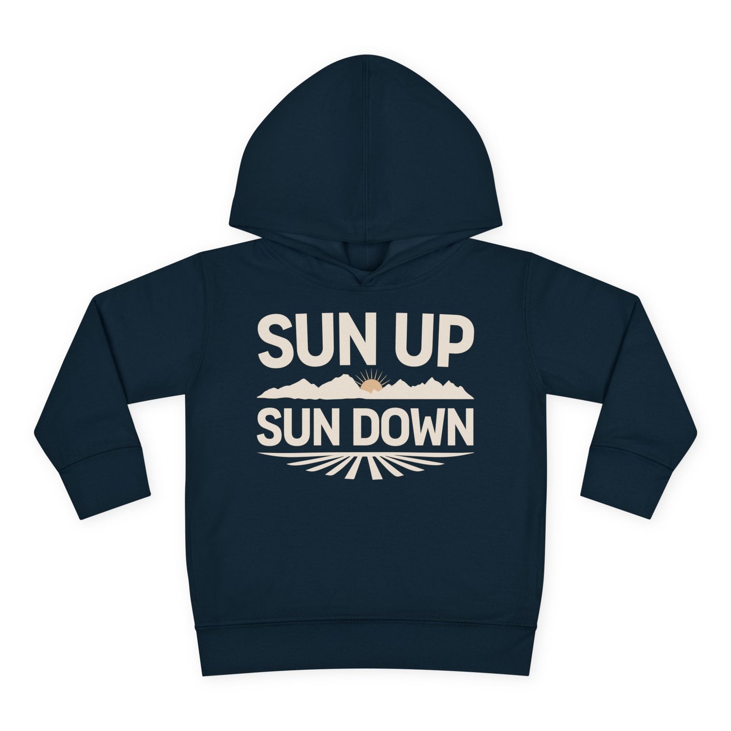 SUN UP SUN DOWN TODDLER HOODIE