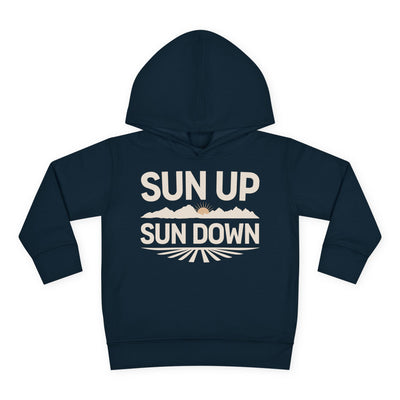 SUN UP SUN DOWN TODDLER HOODIE