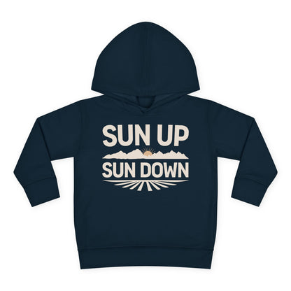 SUN UP SUN DOWN TODDLER HOODIE