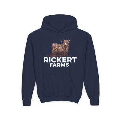 HIGHLAND CATTLE FARM CUSTOM YOUTH HOODIE L1