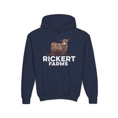 HIGHLAND CATTLE FARM CUSTOM YOUTH HOODIE L1