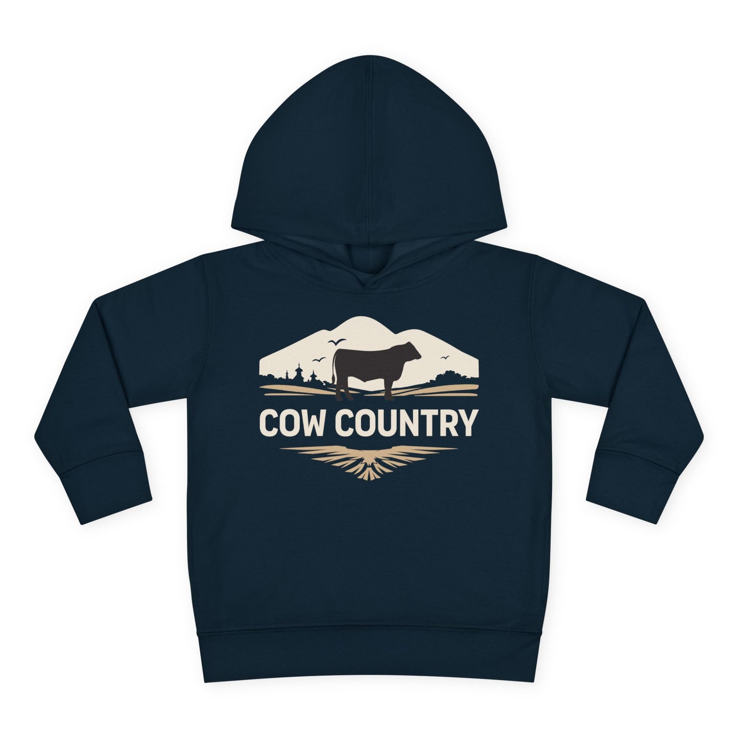 COW COUNTRY TODDLER HOODIE