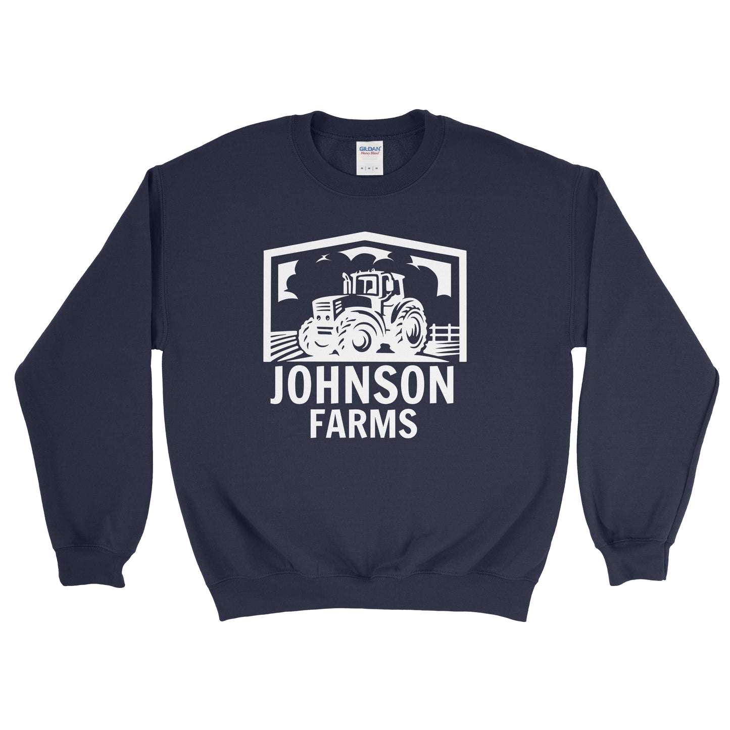 CUSTOM FARM TRACTOR SWEATSHIRT F4