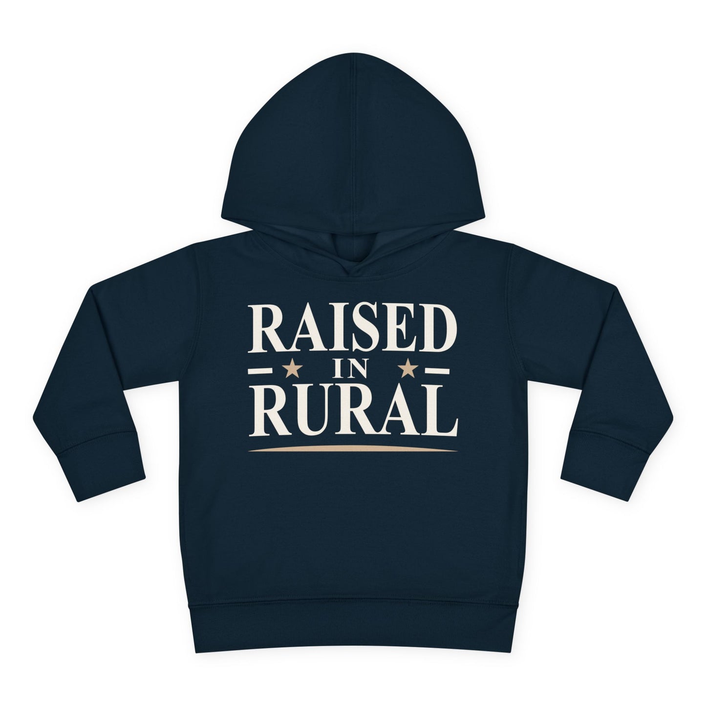 RAISED IN RURAL TODDLER HOODIE