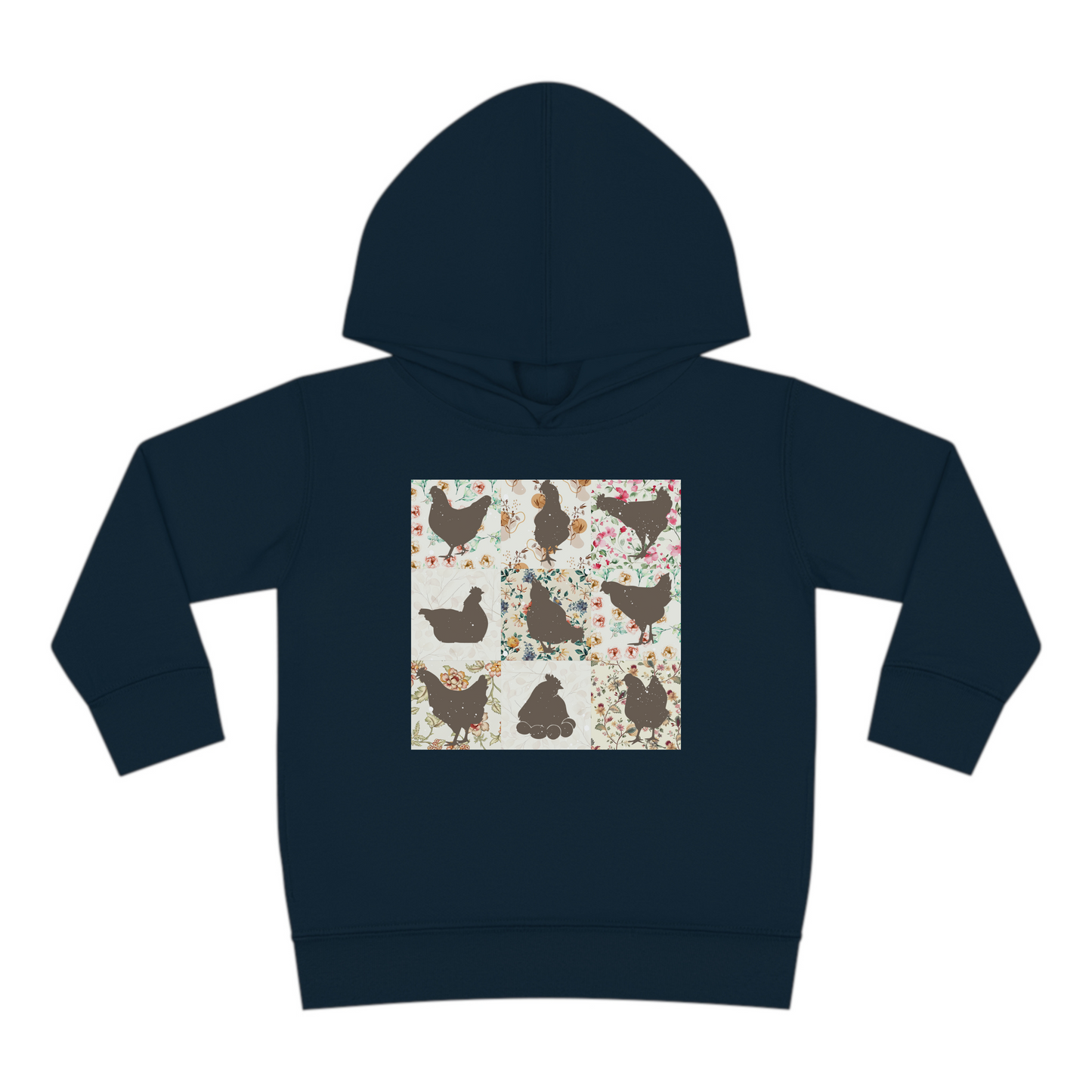 CHICKEN PATTERN TODDLER HOODIE