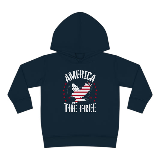 AMERICA THE FREE TODDLER HOODIE