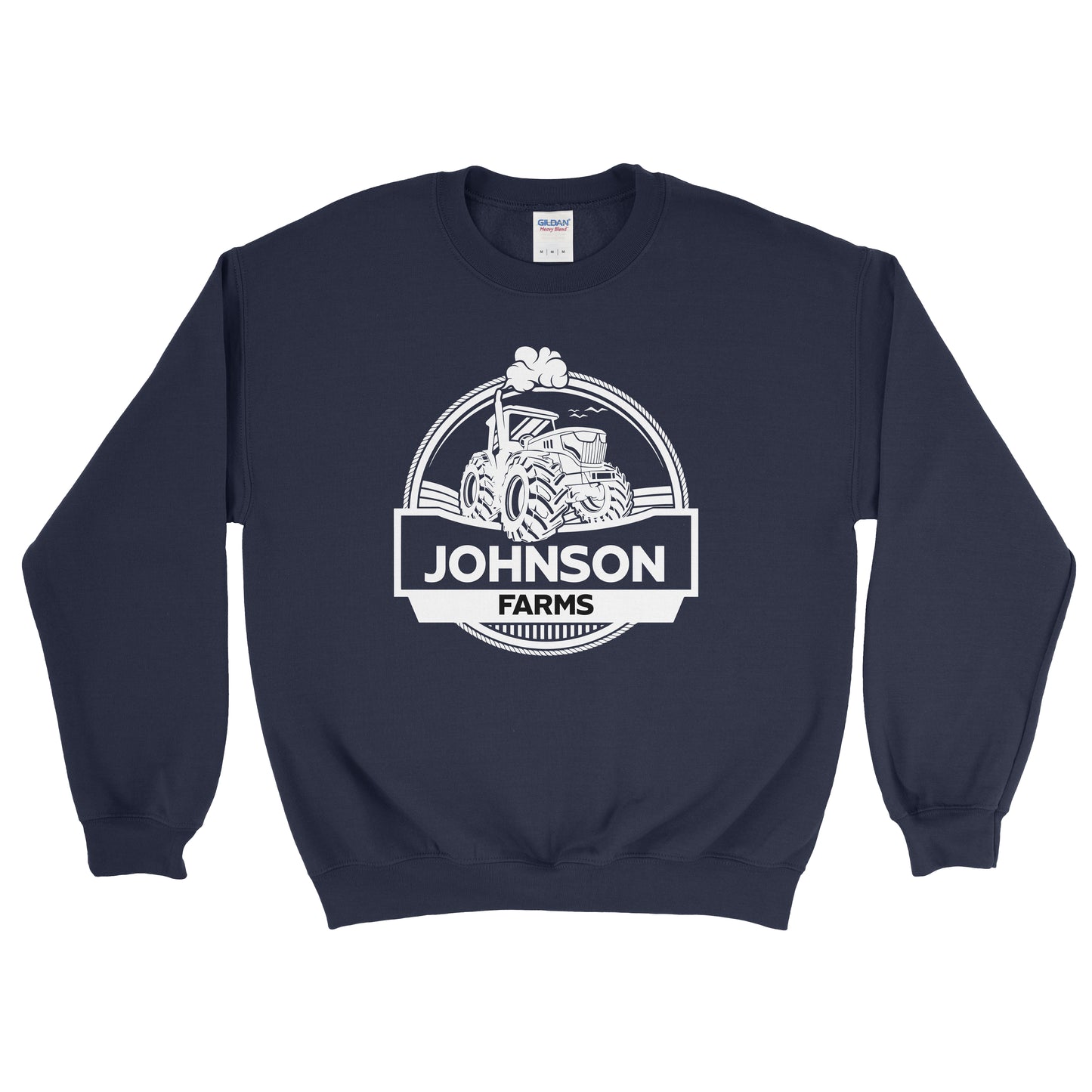 CUSTOM FARM TRACTOR SWEATSHIRT F2