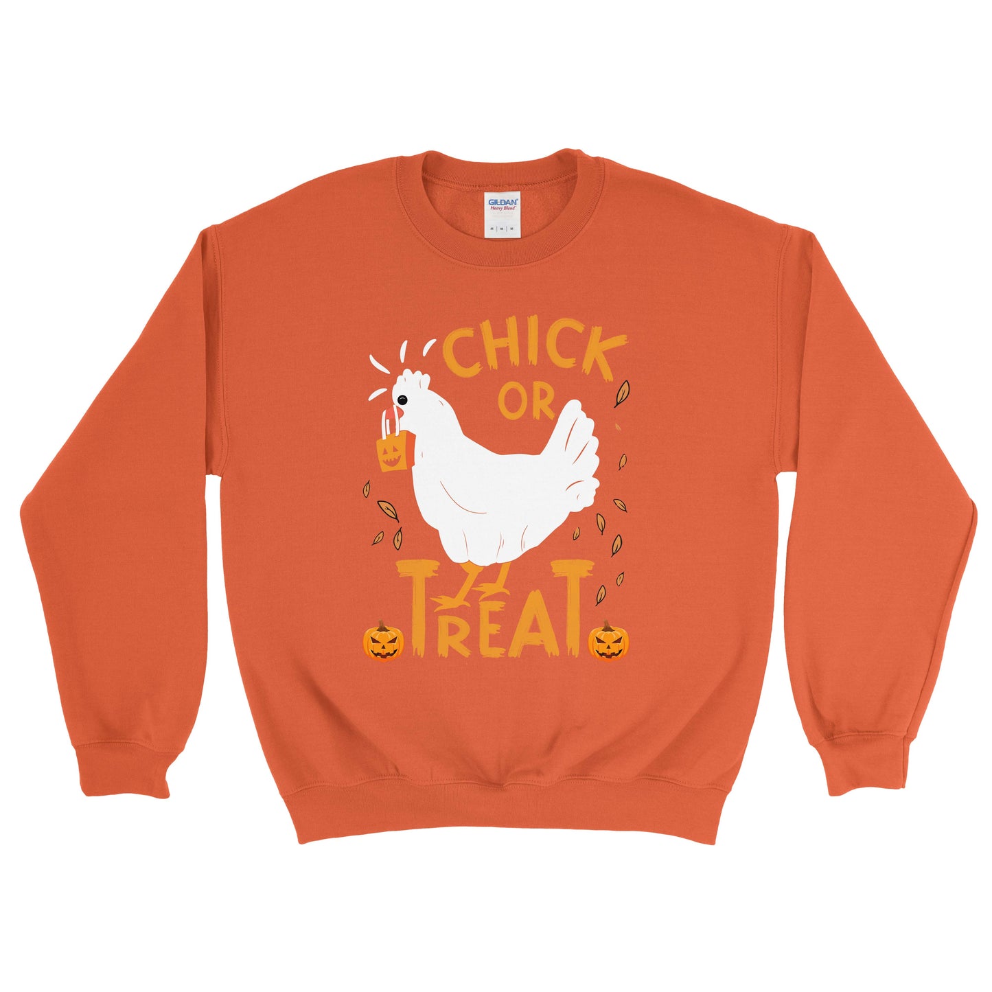 CHICK OR TREAT FARM HALLOWEEN SWEATSHIRT