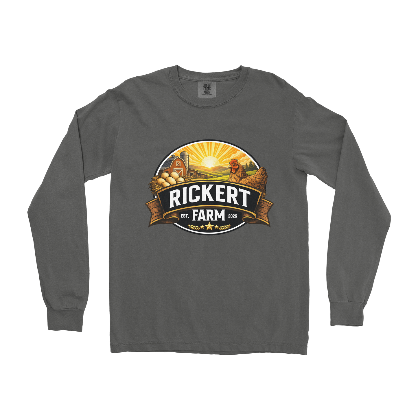 EGG FARM CUSTOM LONG SLEEVE SHIRT K9