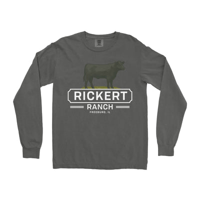 ANGUS CATTLE FARM CUSTOM LONG SLEEVE SHIRT A4