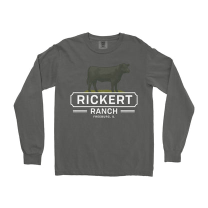ANGUS CATTLE FARM CUSTOM LONG SLEEVE SHIRT A4