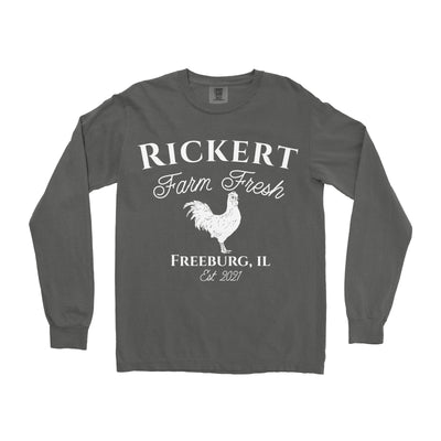 CHICKEN FARM CUSTOM LONG SLEEVE SHIRT P1