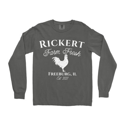 CHICKEN FARM CUSTOM LONG SLEEVE SHIRT P1