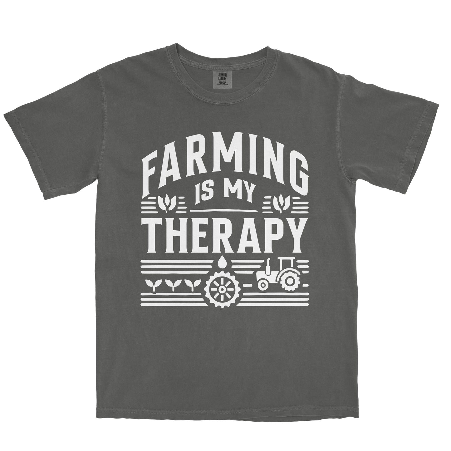 FARMING IS MY THERAPY SHIRT