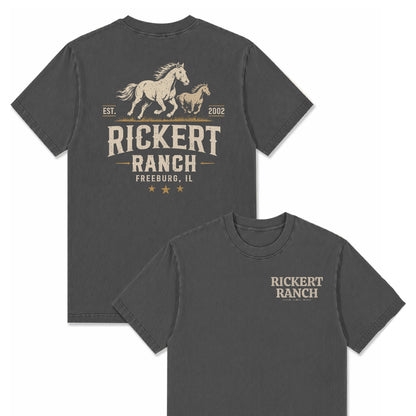 HORSE RANCH CUSTOM SHIRT BACK PRINT H7