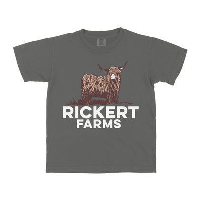 HIGHLAND CATTLE FARM CUSTOM YOUTH SHIRT L1
