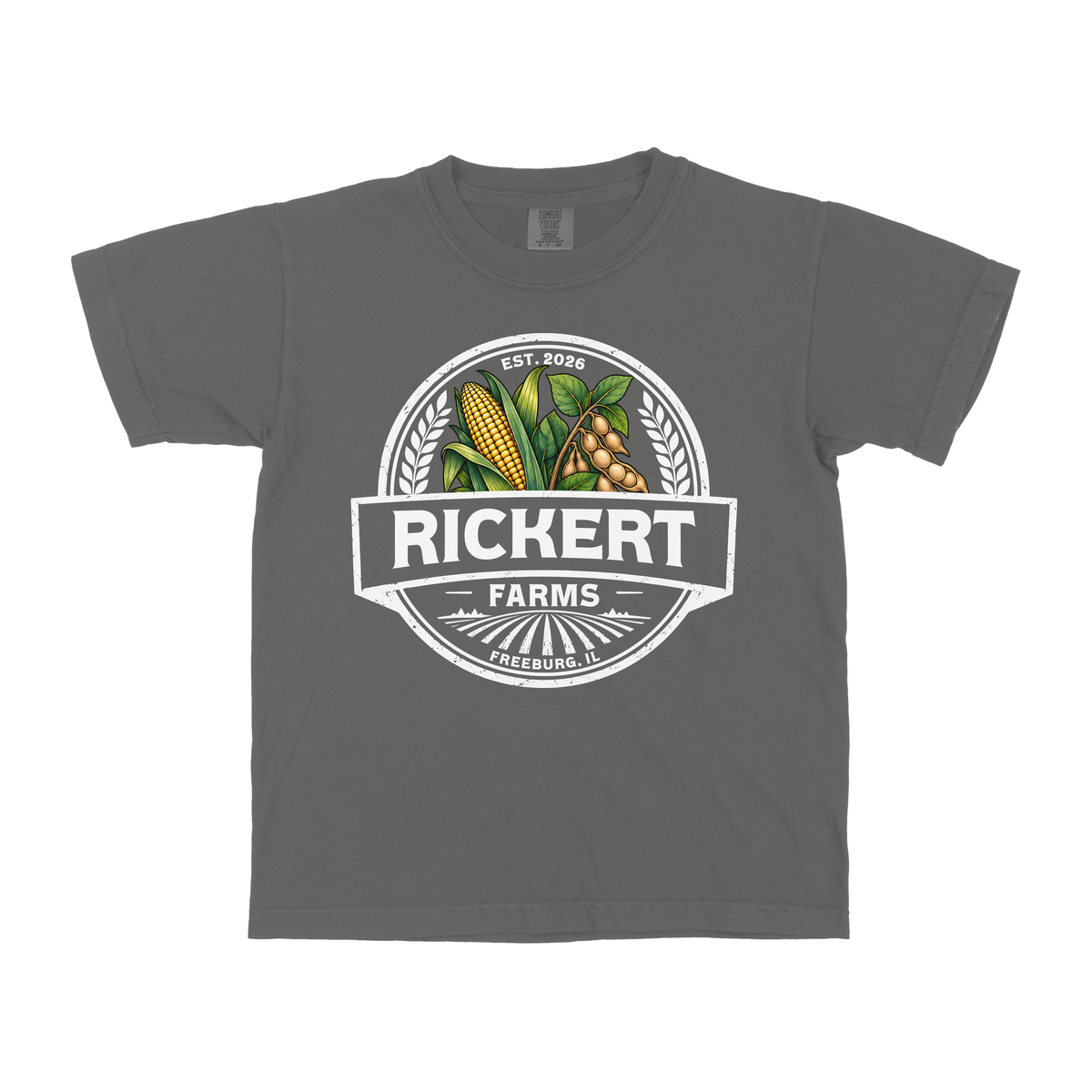 CORN SOYBEAN FARM CUSTOM YOUTH SHIRT Y2