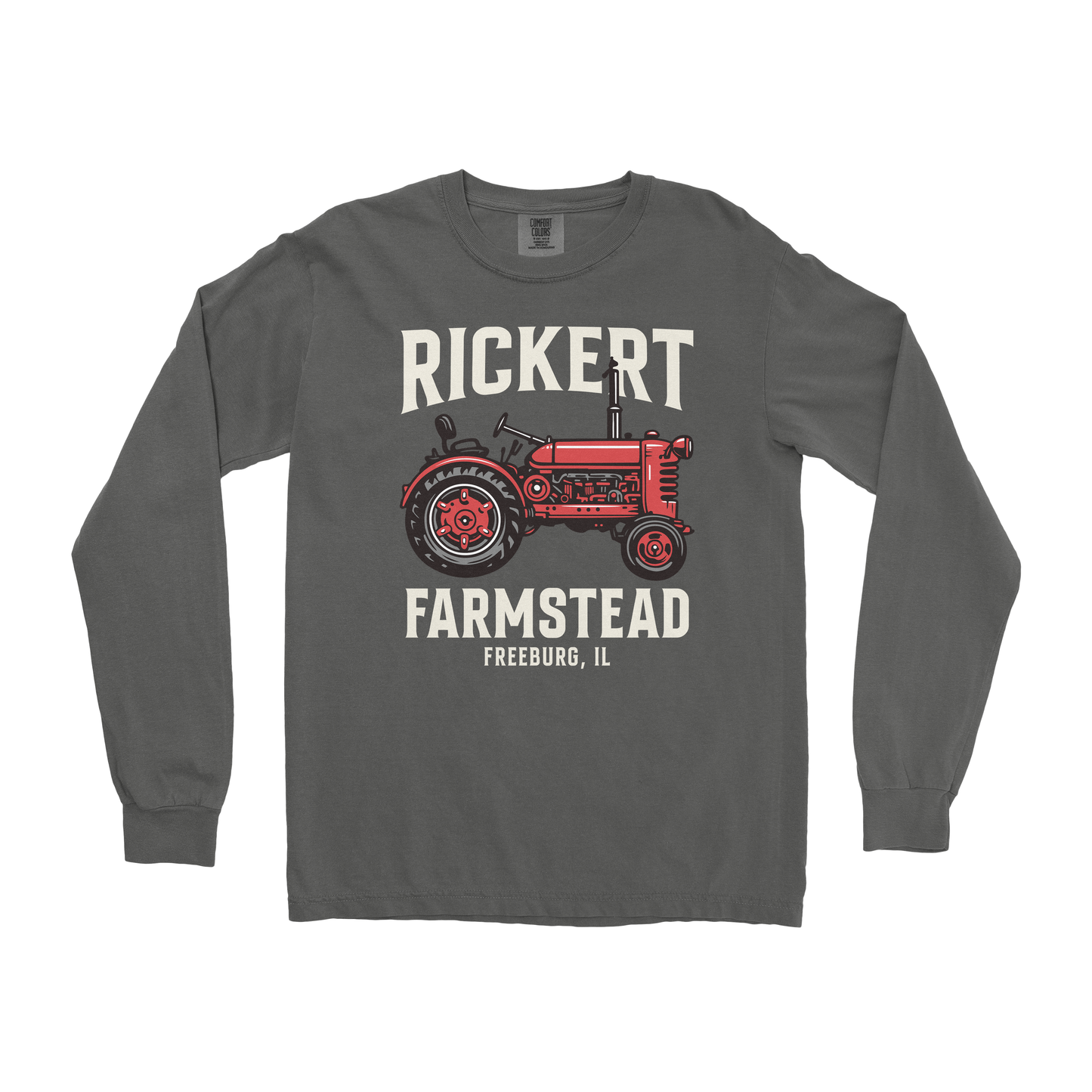 CUSTOM FARM TRACTOR LONG SLEEVE SHIRT F7