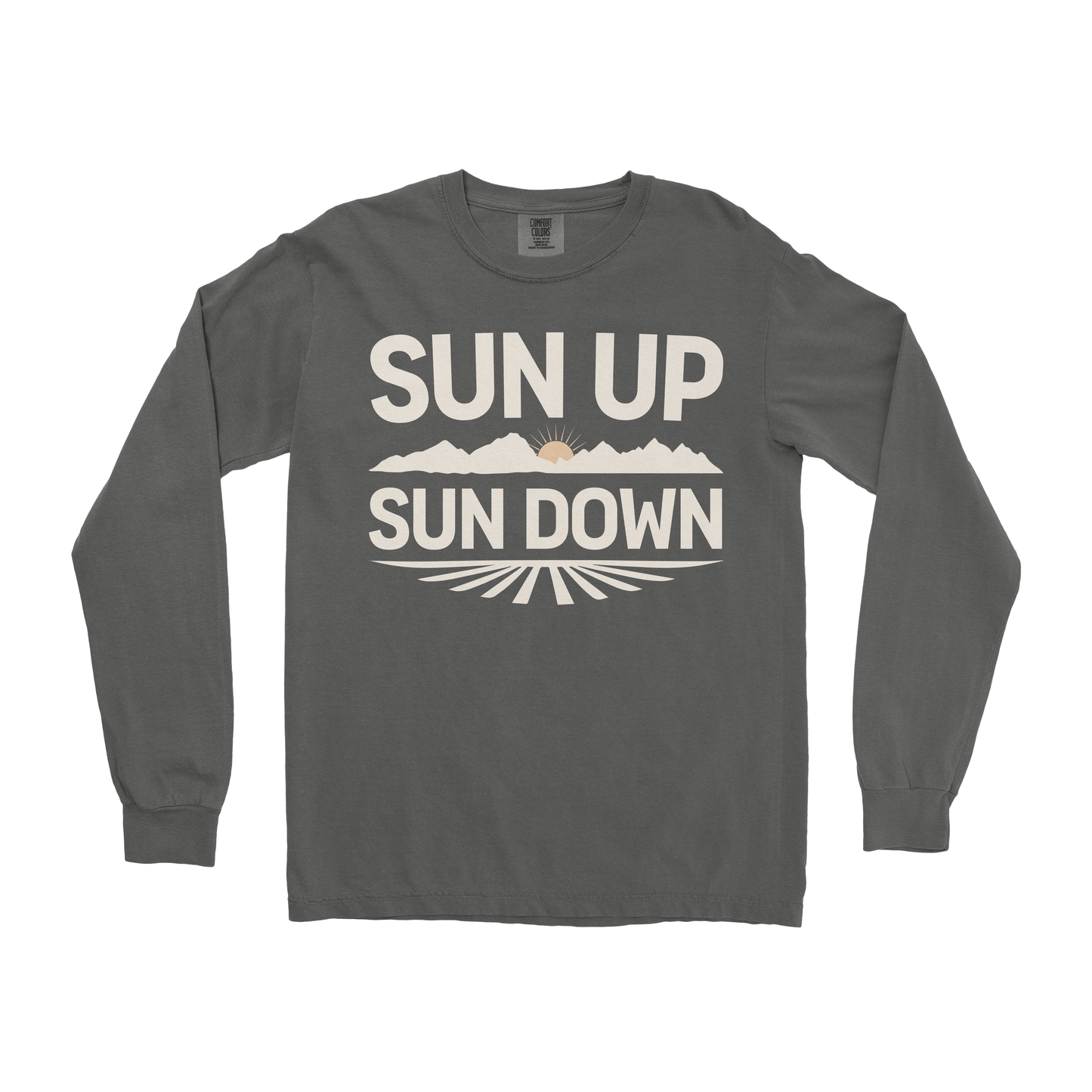SUN UP SUN DOWN LONG SLEEVE SHIRT