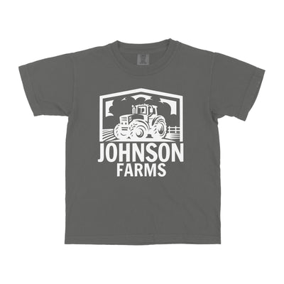 CUSTOM FARM TRACTOR YOUTH SHIRT F4