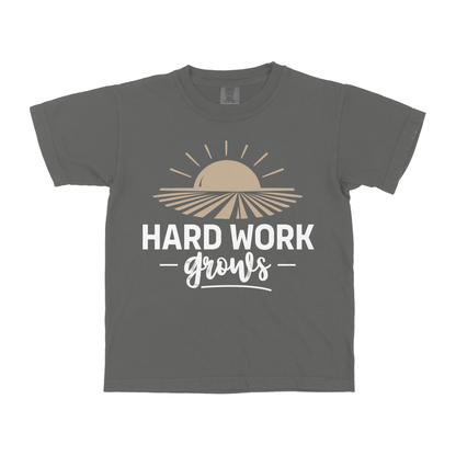 HARD WORK GROWS YOUTH SHIRT
