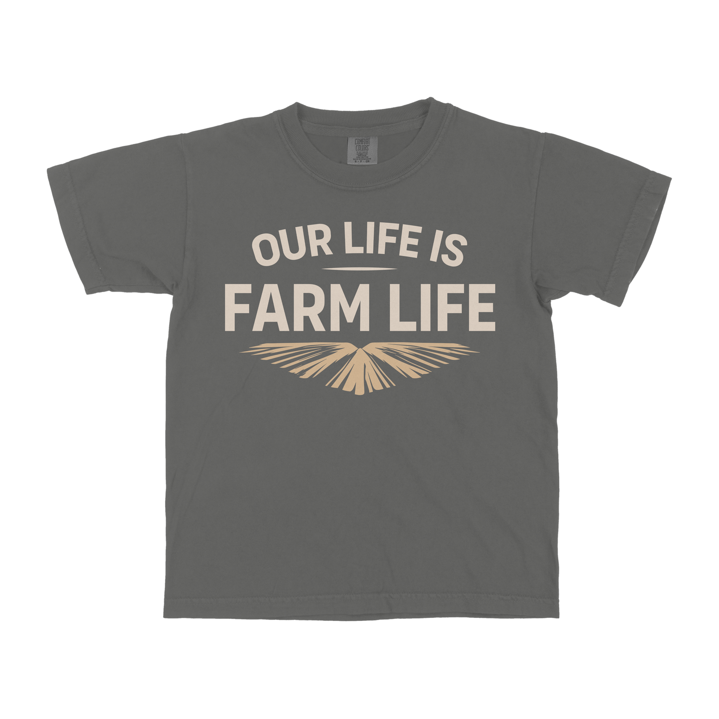 OUR LIFE IS FARM LIFE YOUTH SHIRT