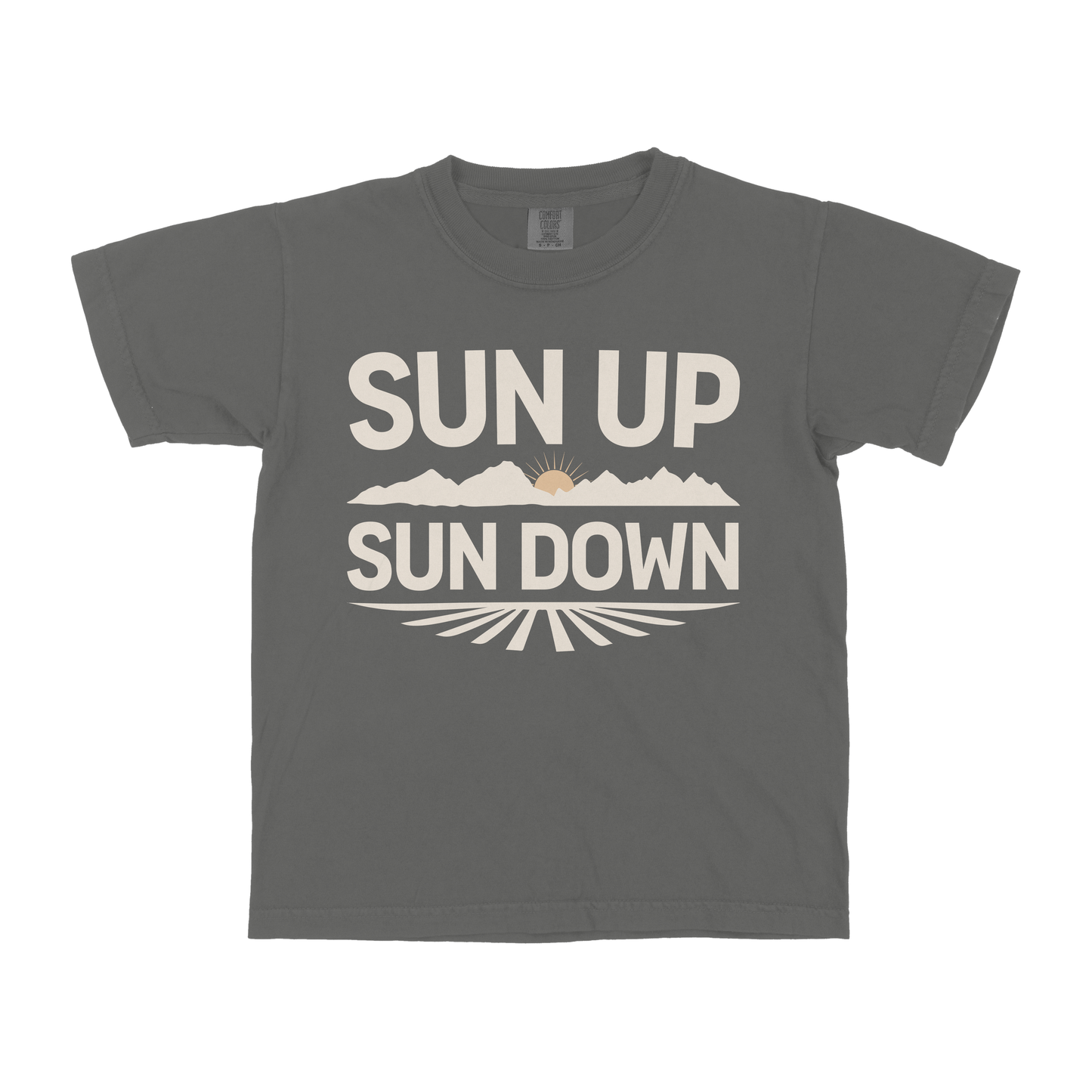 SUN UP SUN DOWN YOUTH SHIRT